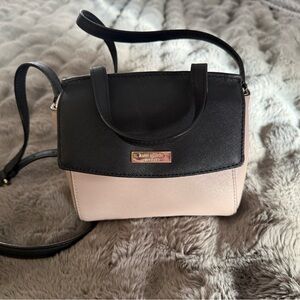 Kate Spade Black and Cream Crossbody Bag